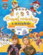 Omalovnky s tetovnm Tlapkov patrola, paw patrol