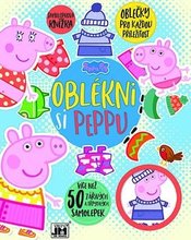 Oblkni si prastko Peppa, samolepkov knka