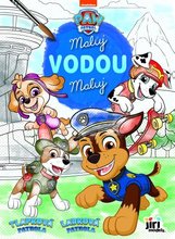 Maluj vodou Tlapkov patrola, Paw patrol vodov omalovnky 26,5 x 19,5cm