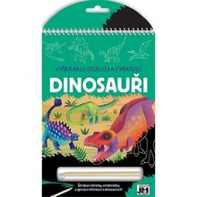 Vykrabuj, objevuj, vybarvuj Dinosaui