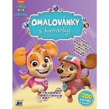 Omalovnky s kamnky Tlapkov patrola / Paw patrol