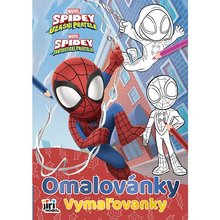 Omalovnky A4 Spidey s aktivitami