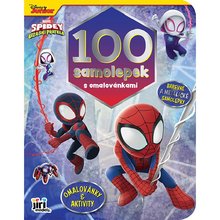 100 samolepek s omalovnkami Spidey