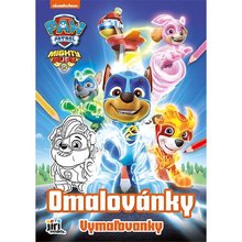 Omalovnky A4 Tlapkov patrola, Paw patrol Mighty pops