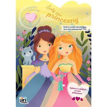Tvarovan oblkn se samolepkami aty pro princeznu