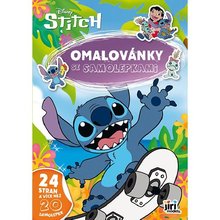 Omalovnky A4 se samolepkami Lilo &amp; Stitch