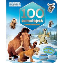 100 samolepek s omalovnkami Doba ledov