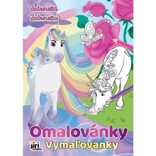 Omalovnky A4 Jednoroci, unicorns