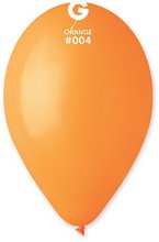 Balonek oranov  kulat / nafukovac / balonky 26cm