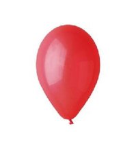 Balonek cerveny  kulatý nafukovací / balonky
