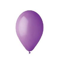Balonek fialovy kulatý / nafukovací / balonky 26cm