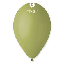 Balonek olivov prmr 26 cm  kulat / nafukovac / balonky