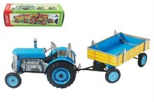* Traktor Zetor s valnkem modr 28cm na kl