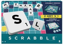 * Mattel Scrabble 2v1 CZ HXW05 hra se slovy, 8+