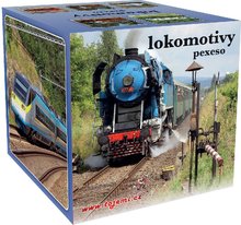Pexeso  BOX LUX  lokomotivy