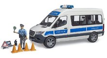 BRUDER 02683 MB Sprinter policie se svtelnm a zvukovm majkem