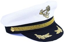 Čepice námořník, kapitan, dospělá na karneval