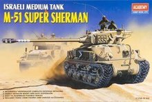 * ACADEMY Model Kit tank 13254 - IDF M-51 SUPER SHERMAN (1:35)