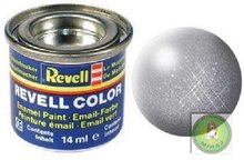 * Barva Revell 91 emailov - 32191 metalick ocelov   steel metalic