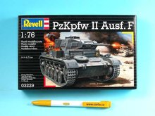 * Revell Plastic ModelKit tank 03229 - PzKptw II  Ausf.F  1:76