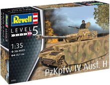 * Revell Plastic ModelKit tank 03333 - PzKpfw IV Ausf. H  1:35