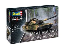 * Revell Plastic ModelKit tank 03346 - M1A2 Abrams (1:72)