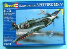 * Revell plastic ModelKit letadlo 04164 - Spitfire Mk.V 1:72
