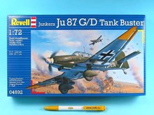 * Revell Plastic ModelKit letadlo 04692 - Junkers Ju87 G/D Tank Buster 1:72