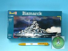 * REVELL PLastic ModelKit Lo 05802 - Bismarck
