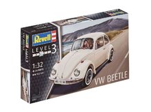 * REVELL Plastic ModelKit auto 07681 - VW beetle   1:32