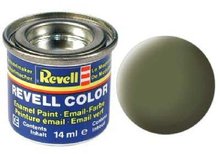 * Barva Revell 68 emailov - 32168: matn tmav zelen   dark green  mat RAF