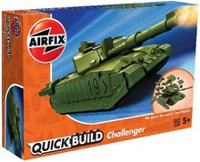 * AIRFIX Quick Build tank J6022 - Challenger Tank - zelen