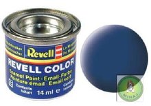 * Barva Revell 56 matt: matn modr  blue mat  32156