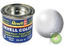* Barva Revell 99: metalick hlinkov   aluminium metallic  32199