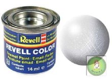 * Barva Revell 99: metalick hlinkov   aluminium metallic  32199