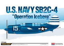 * ACADEMY Model Kit letadlo 12545 - U.S.Navy SB2C-4 &quot;Operation Iceberg&quot; LE: (1:72)