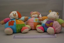 * Zviratka 33cm plys s rolnickou
