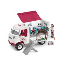 * Schleich 42439 Mobiln veterinrn klinika s klisnou a oetovatelem, new