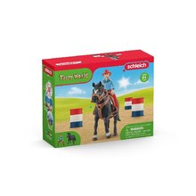 * Schleich 42576 Kovbojsk zvod kolem barel