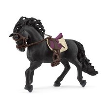 * Schleich 42707 Hebec Pura Raza Espanola Stallion se sedlem a uzdou