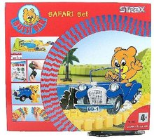 * Autodráha Safari set s medvědem / Méďa Pusík