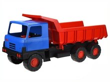 * Auto nkladn 815 korba erven kabina modr plast 75 cm tatra