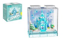 Stavebnice mini KOCO Zimn hrad plast 381ks v krabice