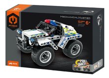 Stavebnice iM.MASTER policejn auto na zptn nataen plast 199 dlk v krabici