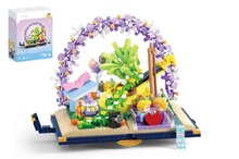 Stavebnice mini KOCO Romantika plast 1222ks v krabice