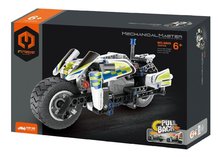 Stavebnice iM.MASTER policejn motorka na zptn nataen