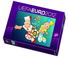 Trefl 160 Euro 2012 puzzle 41 x 27,8 cm.