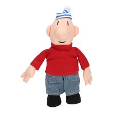 * Figurka Mat ply 25cm erven z pohdky Pat a Mat