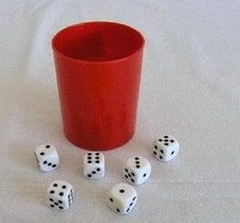 Hraci kostky s kelimkem / hazeci /